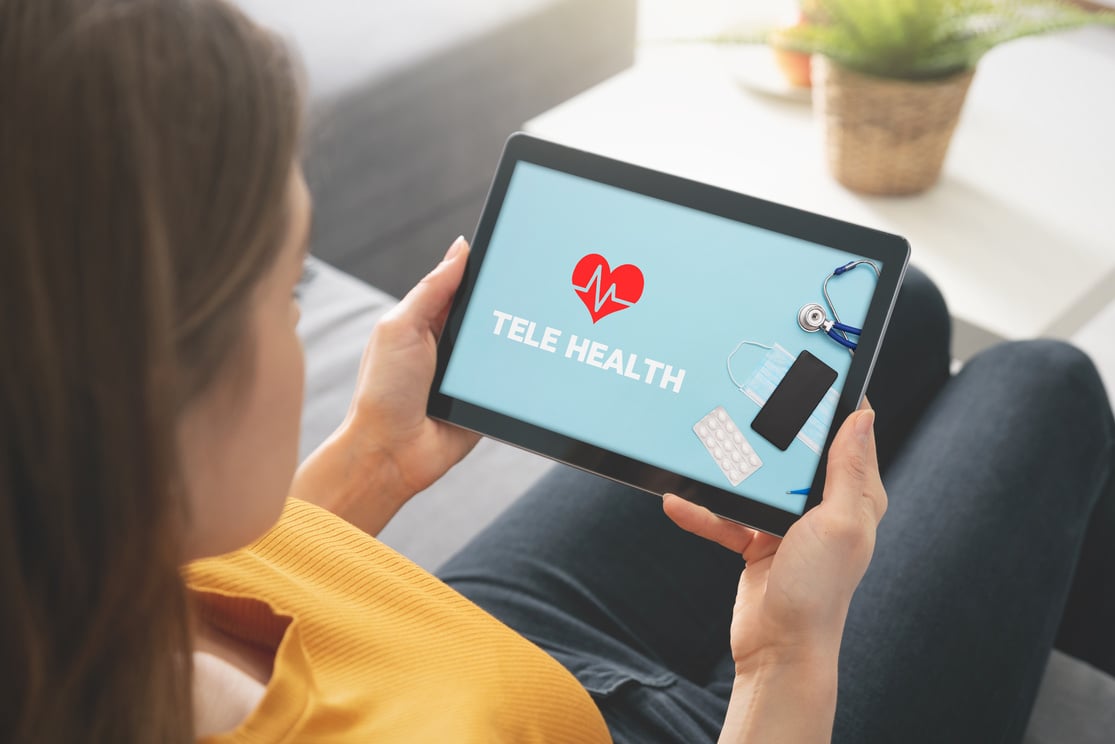 Telemedicine or telehealth concept